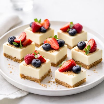 Image of The Best Low Calorie Cheesecake Bites
