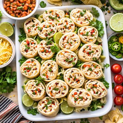 Image of The Best Mexican Tortilla Roll Ups
