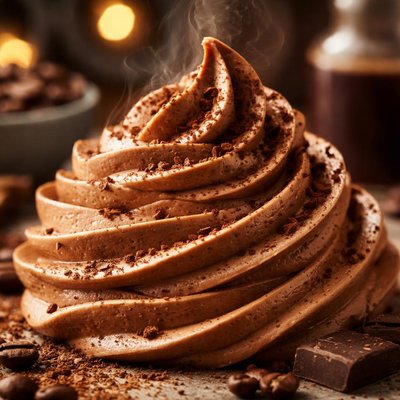 Image of The Best Mocha Buttercream Frosting Icing