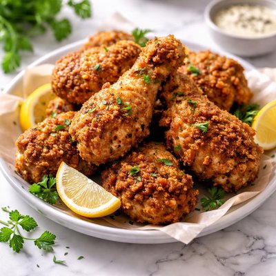 Image of The Best Oven Fried Chicken