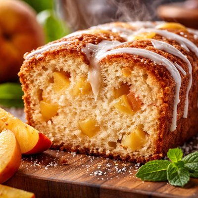 Image of The Best Peachy Pound Cake