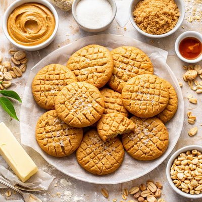 Image of The Best Peanut Butter Cookies in the World