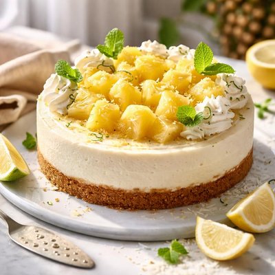 Image of The Best Pineapple Cheesecake