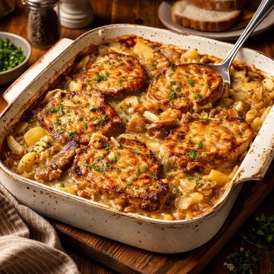 Image of The Best Pork Chop Casserole