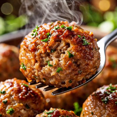 Image of The Best Pork Meatball Ever
