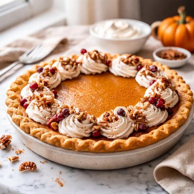 Image of The Best Pumpkin Pie Ever
