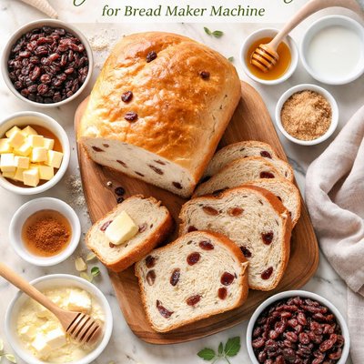 Image of The Best Raisin Bread for Bread Maker Machine
