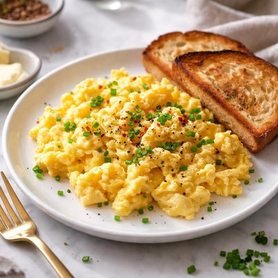 Image of The Best Scrambled Eggs