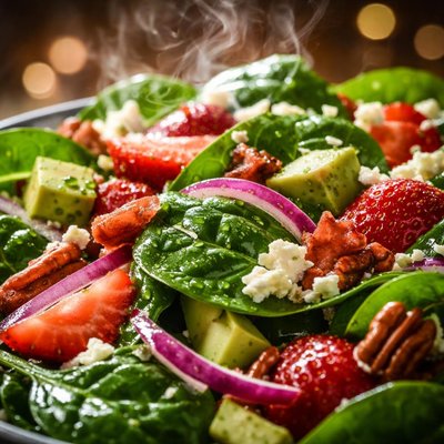 Image of The Best Spinach Salad
