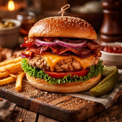 Image of The Best Turkey Burger Ever According to My Hubby