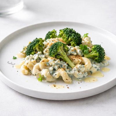 Image of The Blue Box and Broccoli