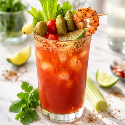 Image of The Caesar Celebration a Mocktail