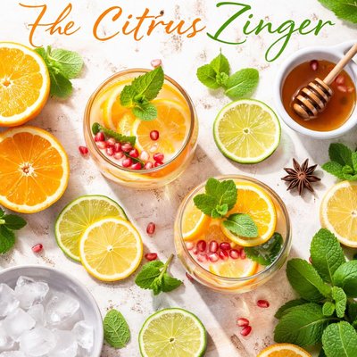 Image of The Citrus Zinger a Mocktail