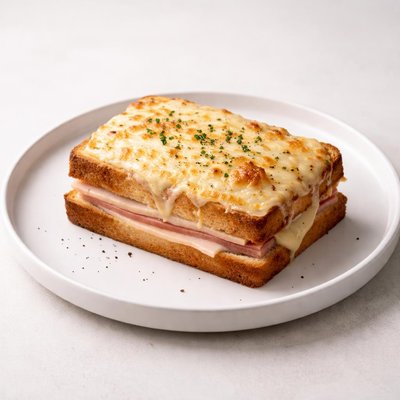 Image of The Classic French Bistro Sandwich Croque Monsieur