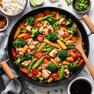 Image of The Day After Thanksgiving Turkey Stir Fry