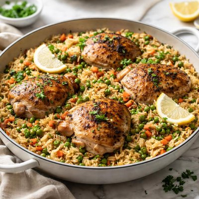 Image of The Easiest and Best Chicken and Rice