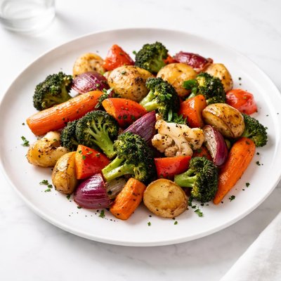 Image of The Easiest and Best Oven Roasted Vegetables
