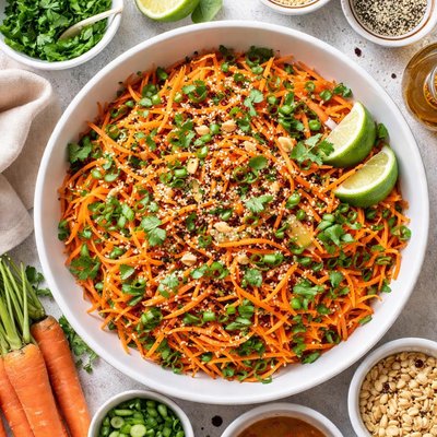 Image of The Easiest Ever Carrot Sesame Salad
