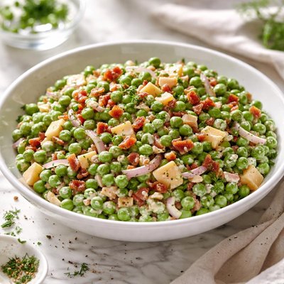 Image of The Easiest Pea Salad in the World