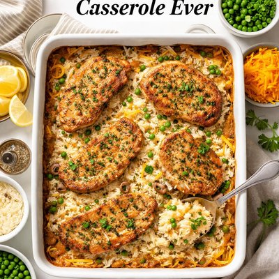 Image of The Easiest Pork Chop Casserole Ever