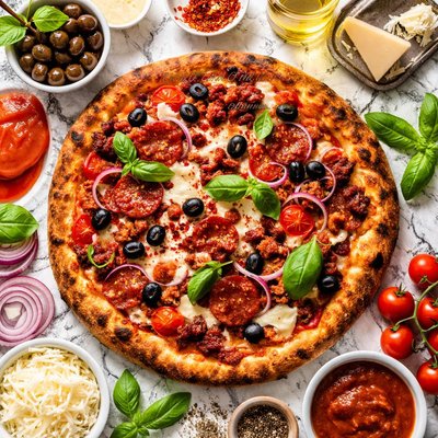 Image of The Friday Night Usual Pizza