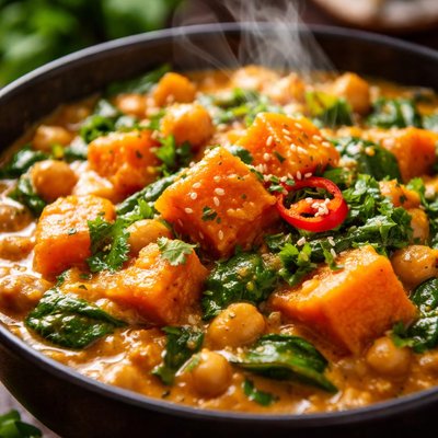 Image of The Healthiest Sweet Potato Curry