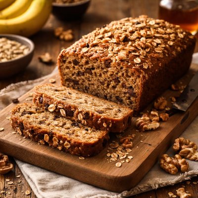 Image of The Healthy Version of Going Bananas Bread