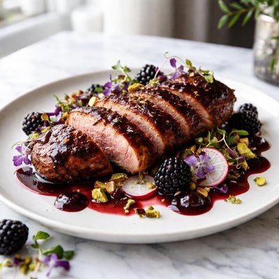 Image of The Late Great Fred Koss Purple Duck