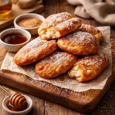 Image of The Loaves the Fishes Oatmeal Bread Fried Dough