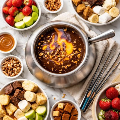 Image of The Melting Pot Restaurant Flaming Turtle Fondue