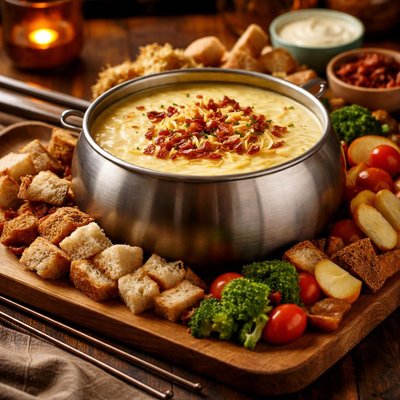Image of The Melting Pot Wisconsin Trio Cheese Fondue