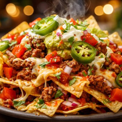 Image of The Most Awesome Grande Nachos in the World