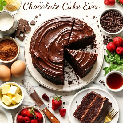 Image of The Most Moist Chocolate Cake Ever