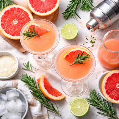 Image of The Most Refreshing Fresh Squeezed Grapefruit Martini