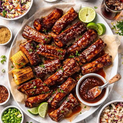 Image of The Neelys Sweet Cola Ribs