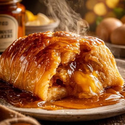 Image of The Old Farmhouse Bakery Hollygog Pudding Golden Syrup Pudding