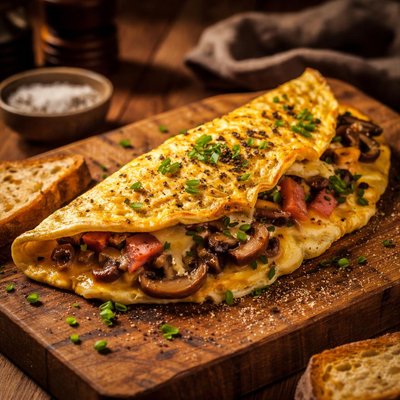 Image of The Omelet by Alton Brown
