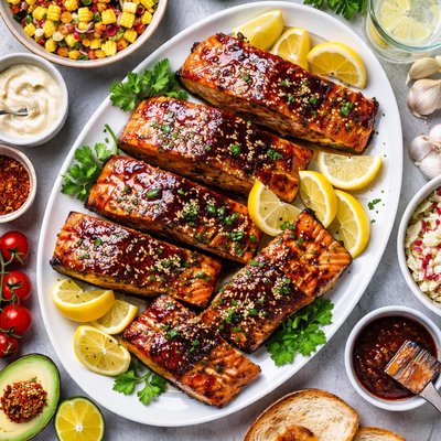 Image of The Only Bbq Salmon