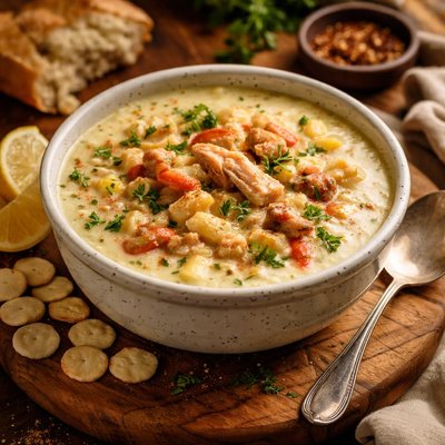 Image of The Ospidillo Cafe Crab Chowder