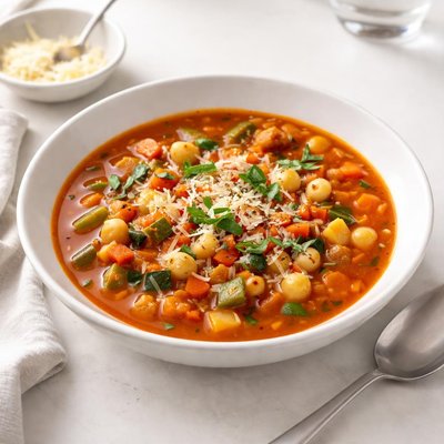Image of The Ospidillo Cafe Minestrone Soup