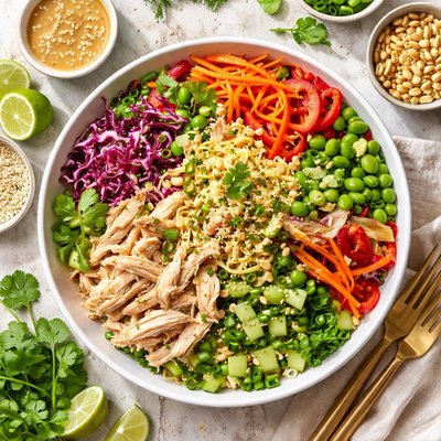 Image of The Other Ramen Noodle Chicken Salad