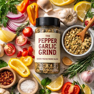 Image of The Pepper Garlic Grind