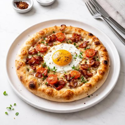 Image of The Perfect Breakfast Pizza