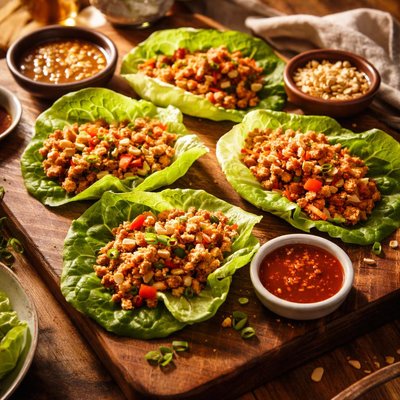 Image of The Popular Kids Make Lettuce Wraps