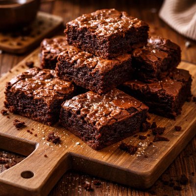 Image of The Purple Chefs Best Brownie Recipe