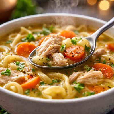 Image of The Quickest Chicken Soup
