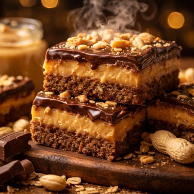 Image of The Real Cafeteria Peanut Butter Bars