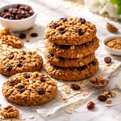 Image of The Real Oatmeal Raisin Cookies