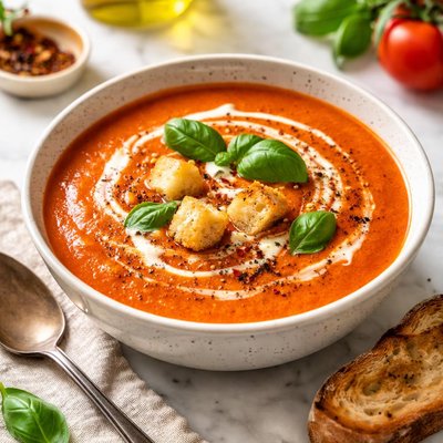 Image of The Simplest Cream of Tomato Soup