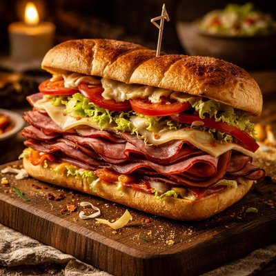 Image of The Slim Jim Sandwich My Way